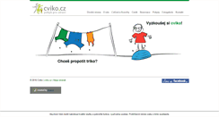 Desktop Screenshot of cviko.cz