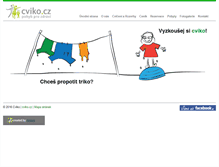 Tablet Screenshot of cviko.cz